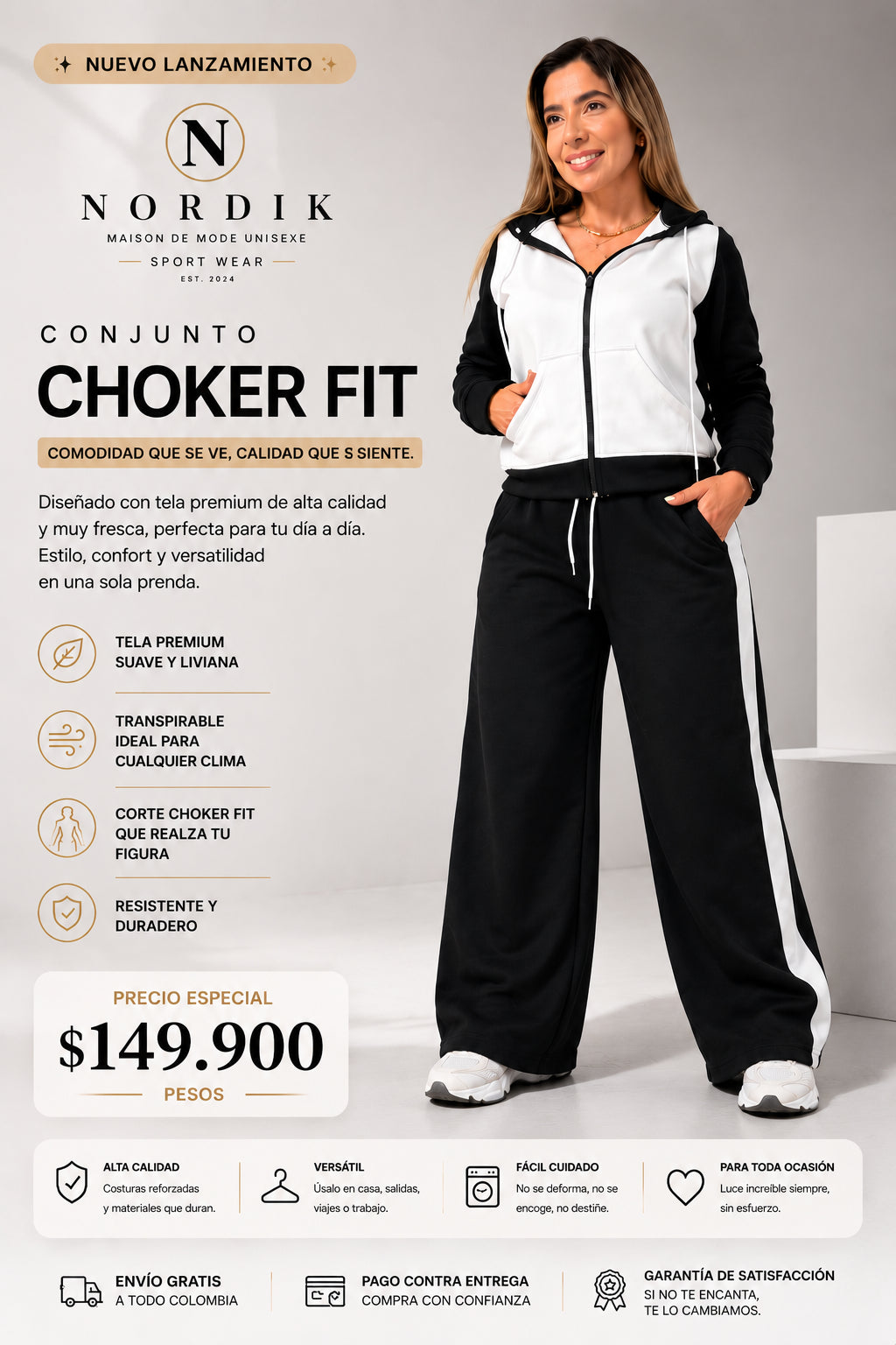 CONJUNTO CHOKER FIT
