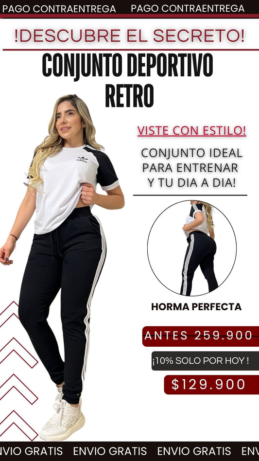 CONJUNTO DEPORTIVO RETRO